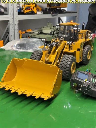 Explore the Innovative Design of the K988 RC Hydraulic Loader