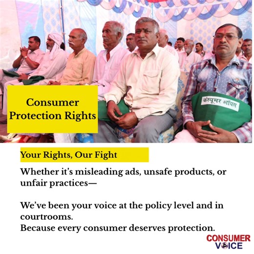 Consumer VOICE has worked for over 40 years on consumer education, awareness, and empowerment, promoting safety and healthy living and leading Consumer Protection Act activities. They empower consumers through product/service testing and education on fair practices and grievance resolution. #ConsumerVoice #42YearsStrong #EmpoweringConsumers #ConsumerAwareness #RightToKnow #ConsumerRights #TogetherWeCan | Consumer VOICE