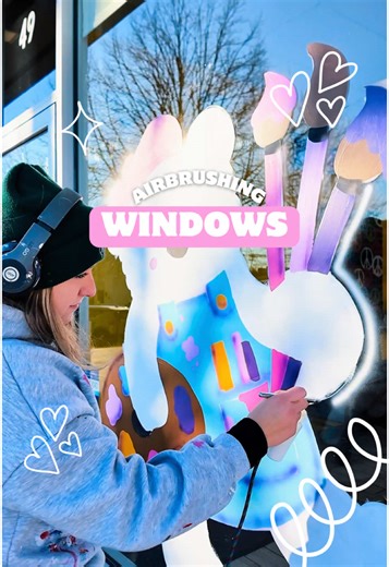Exploring Airbrush Techniques for Window Painting