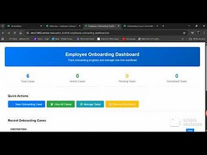 Employee Onboarding Application