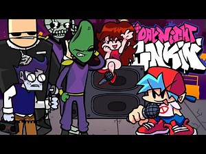 Friday Night Funkin' - Martian Mixtape FULL WEEKS [Update] - FNF MODS [HARD]