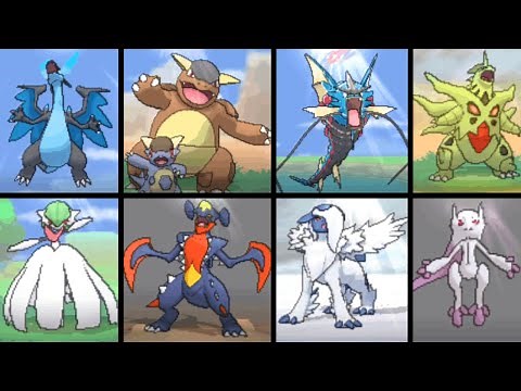 Pokemon X And Y - All Mega Evolutions