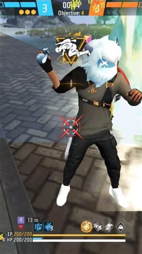 #shorts1v4 Headshot Magic in FF Max 😱 (Action-packed)