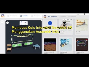 Membuat Kuis Interaktif Berbasis AR Menggunakan Assemblr EDU