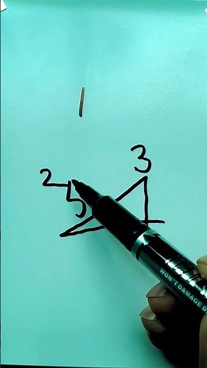 draw a man with numbers |easiy drawing #artist #sketch #number #shorts