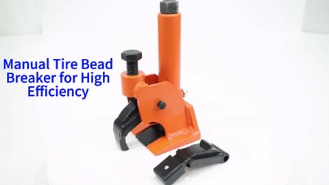 Manual Tire Bead Breaker with Rubber Pad Protector, 38"-42" Tires Changer Tool, Heavy-Duty Tire Bead Removal Tool Fits for Tires of ATVs, UTVs, Tractors, Trucks, Cars, RV, Golf Cart, Bus, Motorcycles