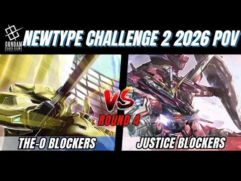 The-O Blockers Vs Justice Blockers POV Commentary | Round 4 | Newtype 2026 2 Gundam TCG