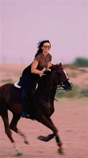Beautiful Girl Riding a Horse with Confidence | Stunning Horse Adventure 🐎✨
