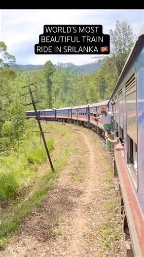 WORLD’S MOST BEAUTIFUL TRAIN RIDE IN SRILANKA | Kendy To Ella