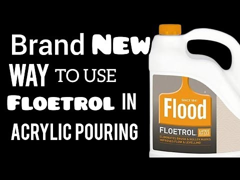 💞 NEW! Use Your Floetrol For This! A Unique Way To Do Acrylic Pouring. Acrylic Pour Art