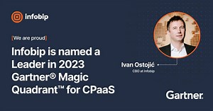 Hold onto your hats – we're thrilled to announce that Infobip has been recognized by Gartner as a Leader in the September 2023 Magic Quadrant for Communications Platform as a Service. Get the report ➡️ https://go.infobip.com/3PutwMX 🌟 This prestigious acknowledgment reflects our commitment to excellence and innovation in the #CPaaS industry. #OneCommunicationsPlatform | Infobip