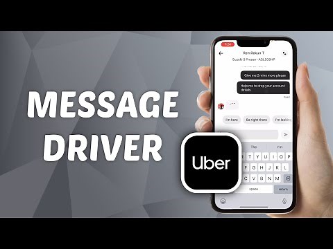 How to Message Uber Driver