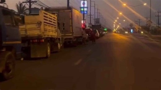 Fuel crisis deepens as drivers line up with jerry cans before sunrise in Thailand