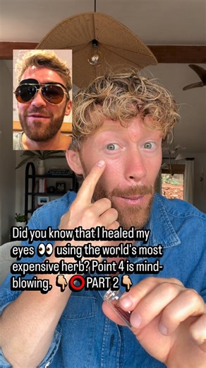 Tobias Richter on Instagram: "PART 2 — The Golden Herb That Pulled Me Back Into the Light Did you know the world’s most expensive herb didn’t just support my healing… It rewired my nervous system and helped bring back my vision? 👀✨ Most people know saffron for its color. Very few know it for its power. After my stroke, my life fell apart — but nothing scared me more than losing my sight. And then came an accident that damaged the retinas in both of my eyes. My photoreceptors? Gone. My wo