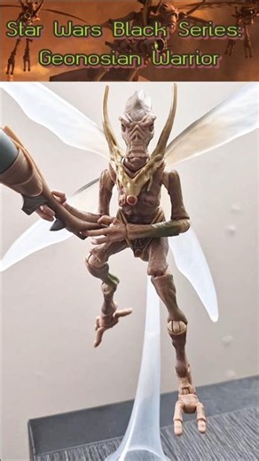 Star Wars Black Series: Geonosian Warrior figure #starwars #attackoftheclones