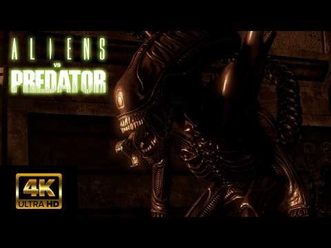 Aliens vs Predator (2010) - ALIEN Campaign 4K - No Commentary