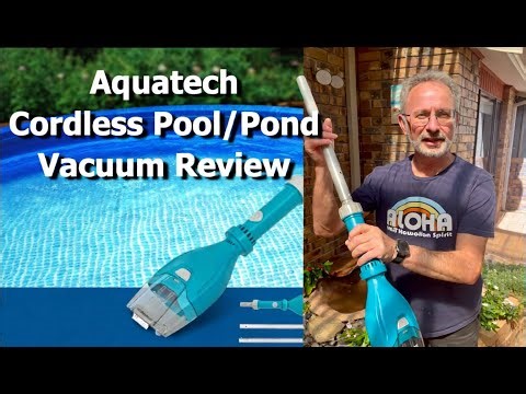 Aquatech Pool Pond Vacuum Review