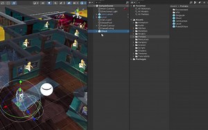【unity2021入门教程】135-3D游戏开发教程系列-01-约翰柠的鬼屋逃脱3D潜行游戏官方教程-20-幽灵移动NavMeshAgent_哔哩哔哩_bilibili