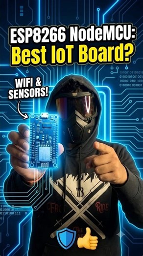 What is ESP8266 NodeMCU? ⚡ Best Board for IoT Projects! #shorts