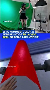 Juega a Mirror's Edge EN LA VIDA REAL con MODS VR 😱 #mirrorsedge #vr #gaming #realidadvirtual #vand