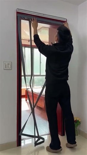 Mosquitoes are coming soon, so hang up mosquito-proof curtains in advance. #MosquitoProtectionDoor