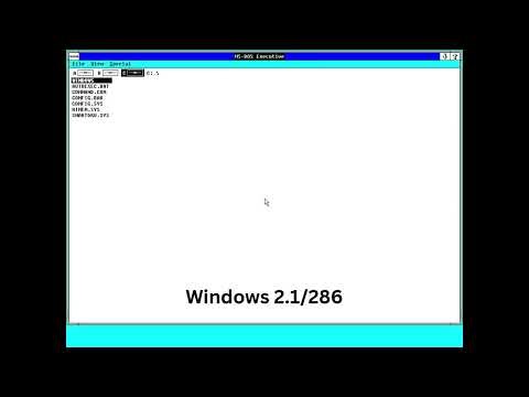Windows 2.0 Evolution