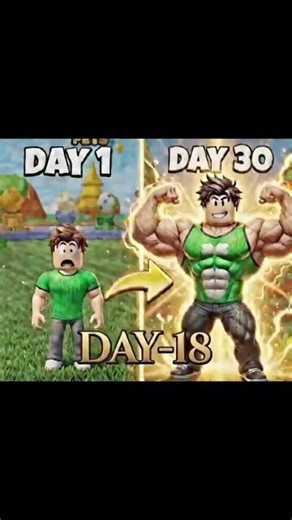 Day 18/30 Getting Stronger in Roblox #RobloxPulse #robloxchallenge #day18