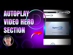 Divi Theme AUTOPLAY VIDEO Hero Section👍👈👈
