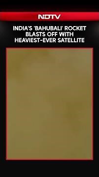 ISRO News | India's 'Baahubali' Rocket Blasts Off Carrying Its Heaviest-Ever Satellite BlueBird 6