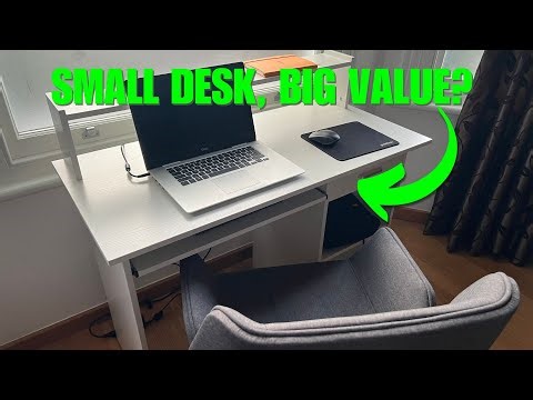 Yaheetech Compact Computer Desk (REVIEW) – Is This The Perfect Small Desk For Home Offices?
