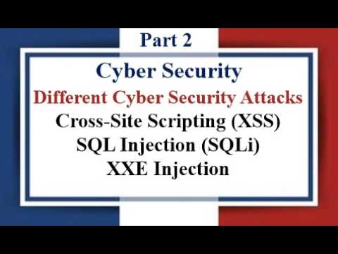 Lec: 06 | Different Cyber Security Attacks | XSS - SQLi - XXE | Cyber Security | Bangla Tutorial