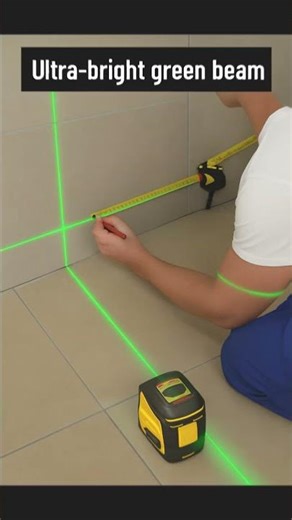 Perfect Lines in Seconds | Self-Leveling Green Laser Level