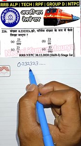 73K views · 948 reactions | Railway  NTPC Math's Important Questions  #viralreels #trendingreel #bpscmath #rrbntpcmath #upscmath #neerajKumarMaurya #rrbntpc #railwayexam #railwayexams #explorepage #reels | Neeraj Kumar Maurya | Facebook