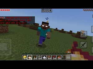 How To Summon Herobrine In Minecraft PE Bedrock (Herobrine Experience Addon)