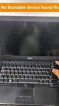 No Bootable Device Found Dell Laptop Fix! 🔧 | UEFI to Legacy Boot | Windows Boot Problem