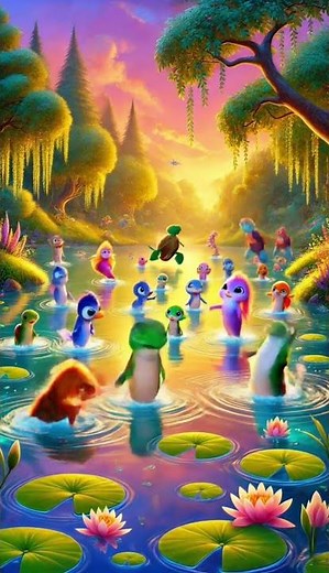 Pececitos Bailarines 🐠🕺💃 #Peces #Baile #Mar #Diversión #Alegría