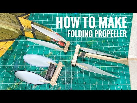 HOW TO MAKE Folding Propeller Easy