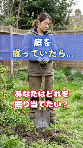 庭を掘っていたら…💥あなたはどれを掘り当てたい？｜Digging ASMR