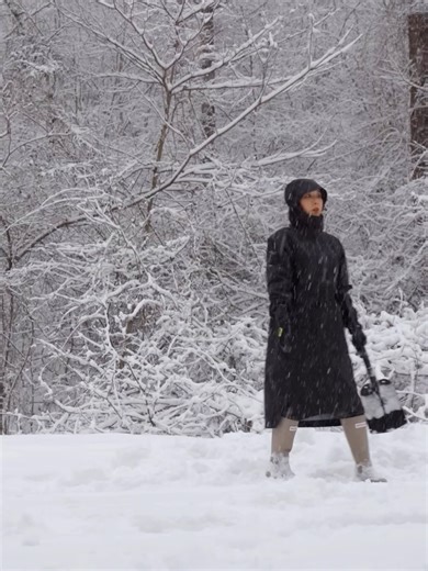 New inflatable bunker tent camping in snowy mountains paralyzed by heavy snow ASMR | Toby Cross