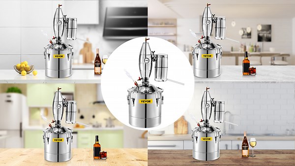 Watch VEVOR Water Alcohol Distiller Installation Video on Amazon Live