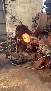 Make in China the hard working ironsmith doing forging job inside the factory #machine #factory #process #stamping #forging #manufacturer #producer #technology #industrial #iron | Inside the factory
