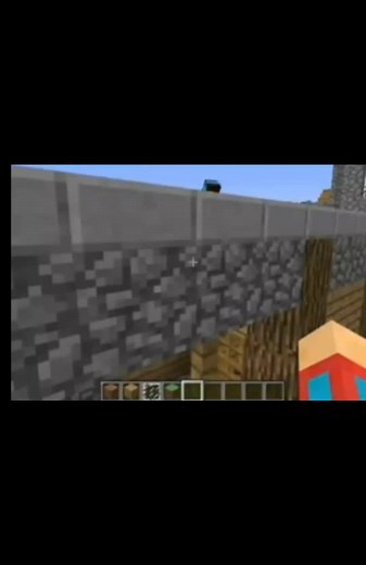 Exploring a Virtual Minecraft Village Adventure