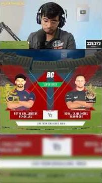 RCB 2022 Needs 12 Runs in Super Over vs RCB 2025 😬 | #realcricket