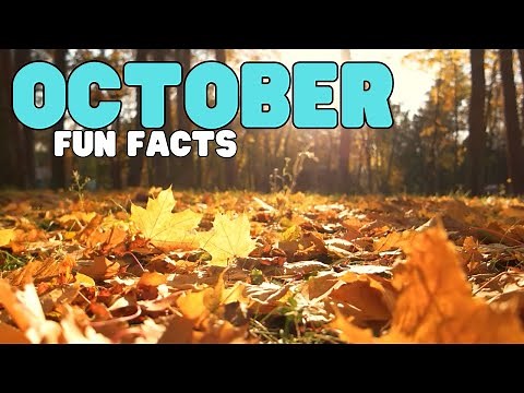 October Fun Facts | What happened throughout history in the month of October?