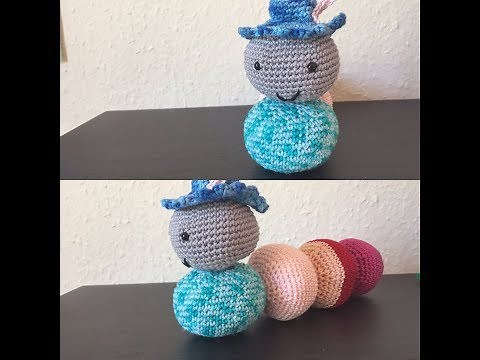 Tuto chenille au crochet ‪@AlextitiaTutoCrochet‬