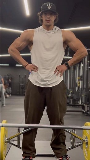 Trap gains (barre power chrug) من افضل تمارين الترابيز trapez exercice 🔥#trapez#fyp #gym #viral