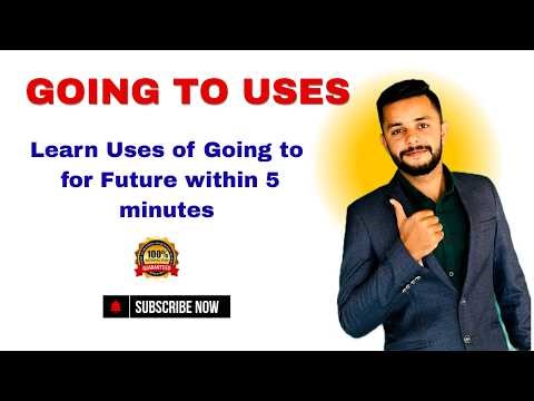 Learn “Going To” for Future Tense within 5 Minutes | Easy English Grammar