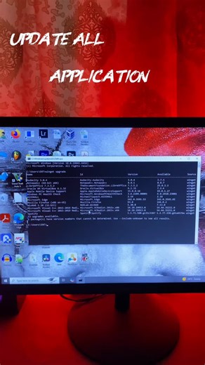 Techshan on Instagram: "Update all apps on Windows with one command ⚡💻 Stop updating apps one by one—this power-user trick keeps everything current in minutes. Open Terminal/Command Prompt and run winget upgrade --all to update supported apps automatically, safely, and fast. Perfect when apps feel buggy, security patches are pending, or you want a clean system before work or gaming night. 💾 Save, Share, Comment, Follow @techshan_404 for more Windows automation, security tips, and productivity