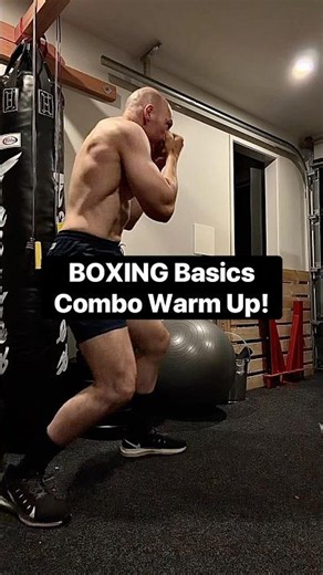BOXING Basics Combo Warm Up! 👊🔥💪 #shorts #boxing #fitover50