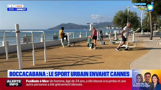 Cannes: du sport en plein-air à BoccaCabana